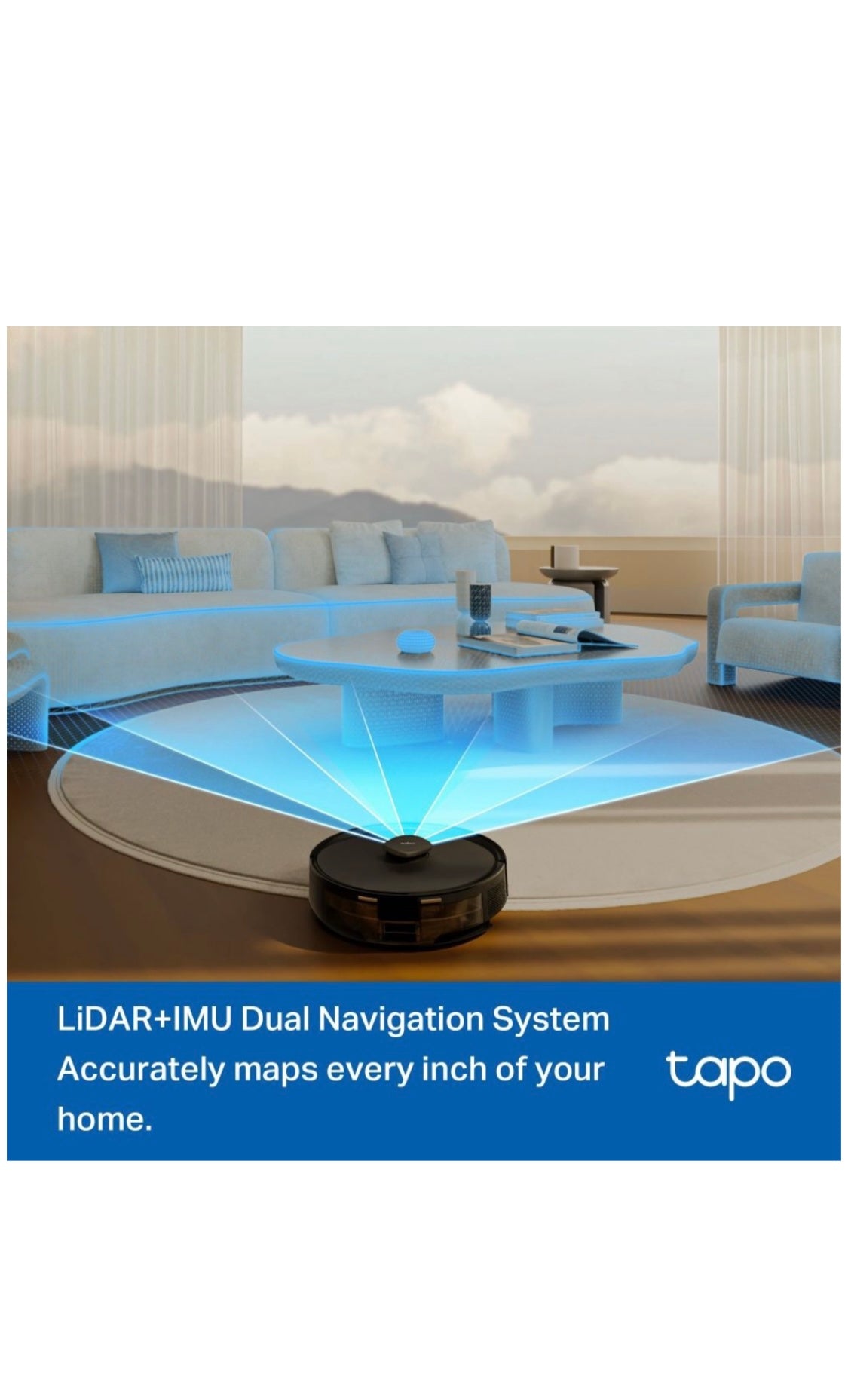 Smart Robot Vacuum & Mop with Self-Emptying Base