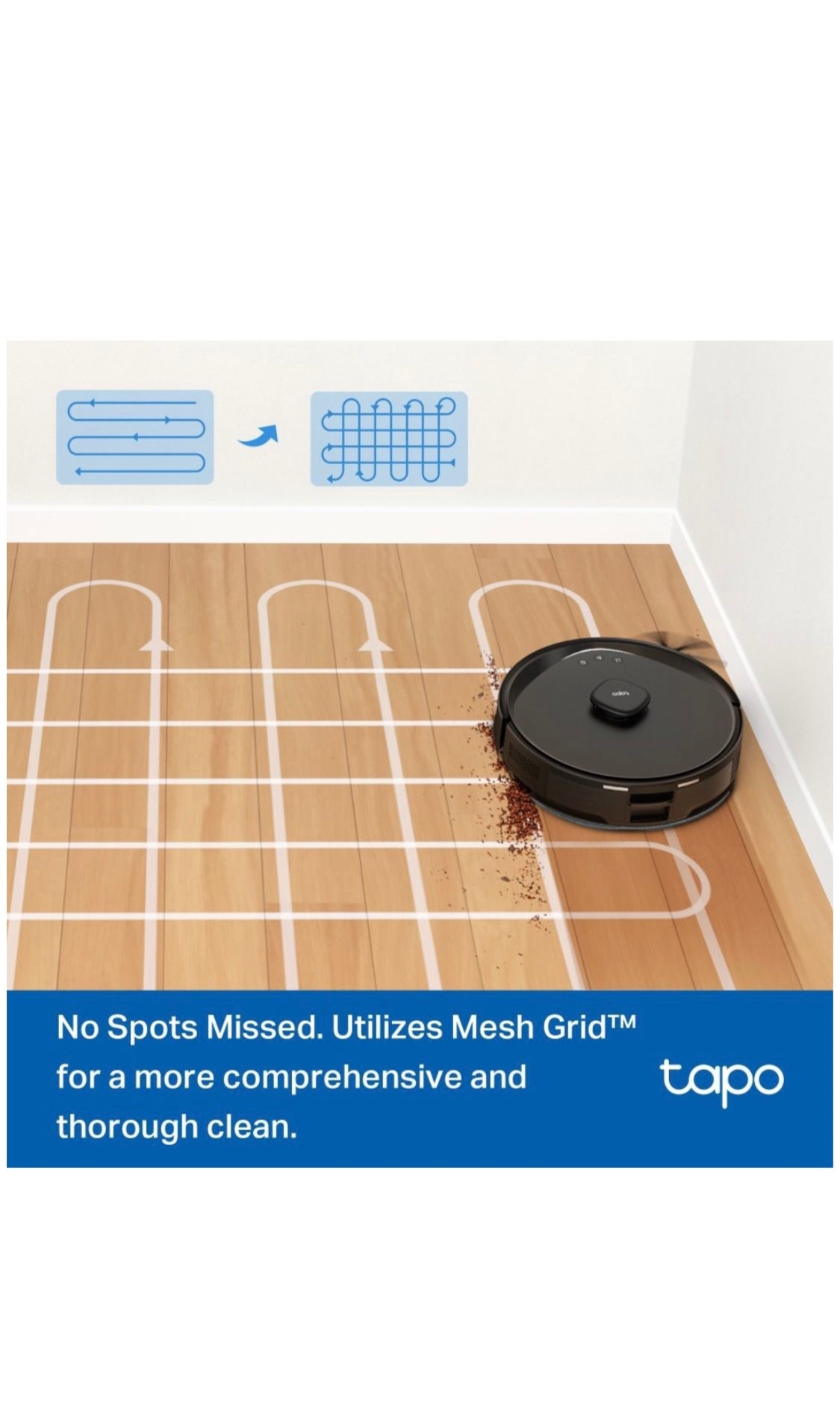 Smart Robot Vacuum & Mop with Self-Emptying Base