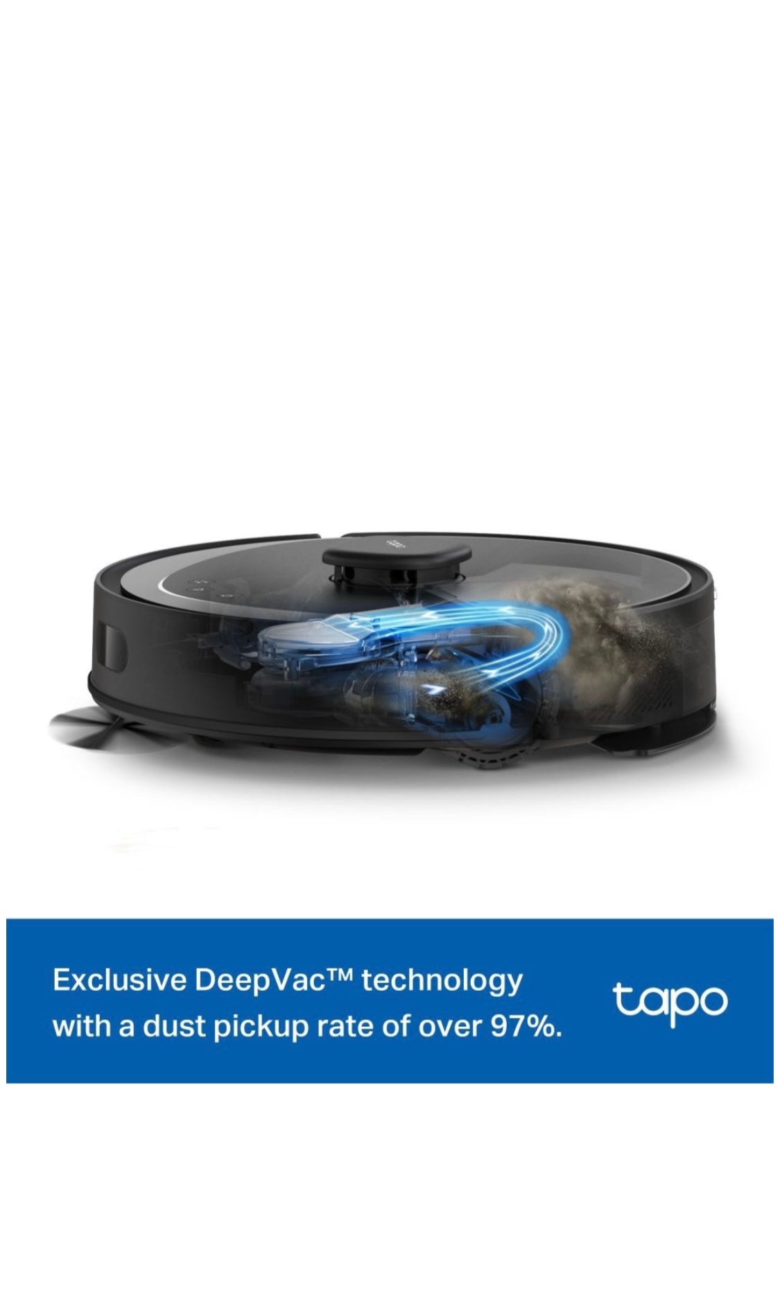 Smart Robot Vacuum & Mop with Self-Emptying Base