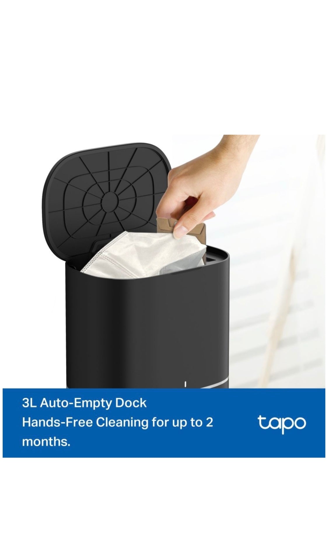 Smart Robot Vacuum & Mop with Self-Emptying Base